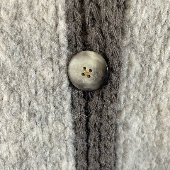 Anthropologie Sleeping on Snow, Wool Blend, Two-Tone Slouchy Sweater Vest - Picture 12 of 15